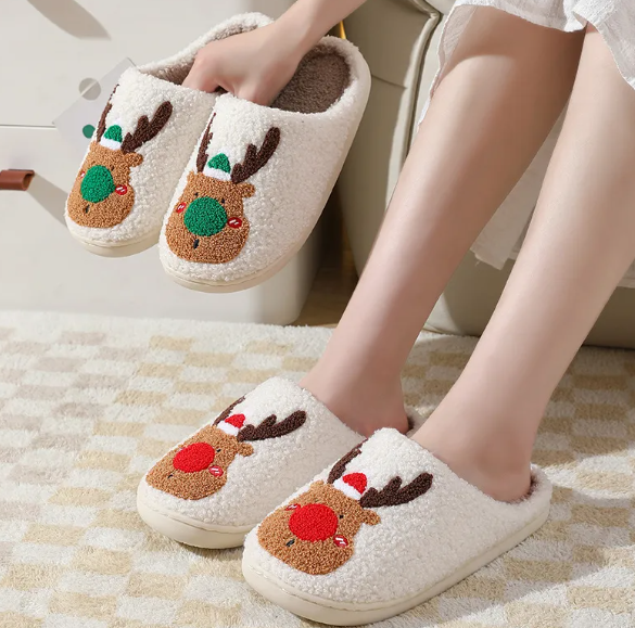 Christmas Memory Foam Slippers