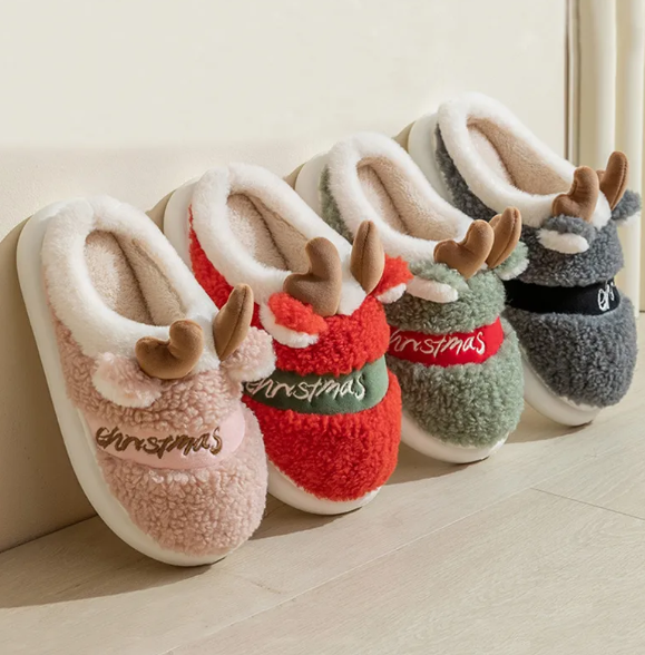 Christmas Memory Foam Slippers
